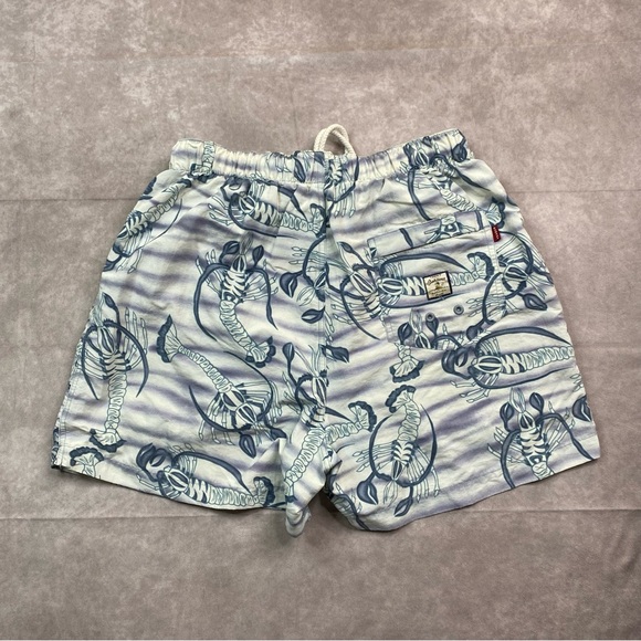Tommy Bahama Swim Trunks Men's M Blue Relax Lobster All Over Print Beach Shorts - Picture 4 of 16